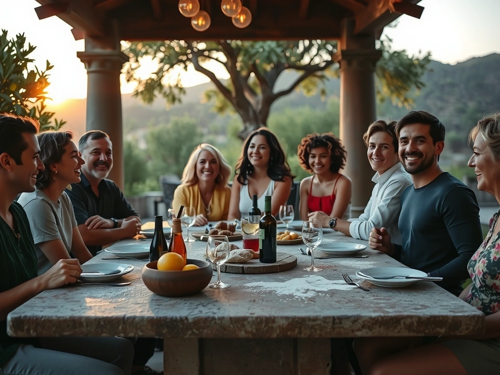 Generationenübergreifendes Essen