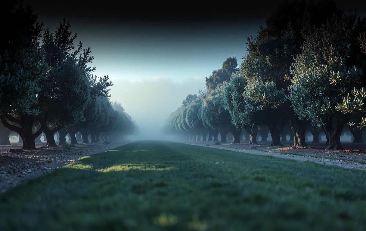 Mediterraner Olivenhain